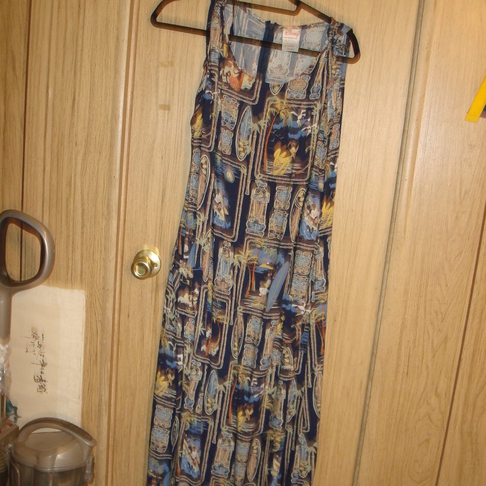 DISNEY HAWAIIAN MAXI DRESS